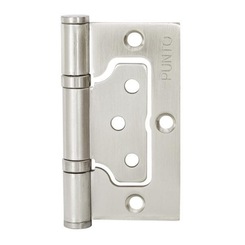 PUNTO - Петля Punto (Пунто) универсальная без врезки IN3200W PN (200-2B 75x2,5) мат. никель