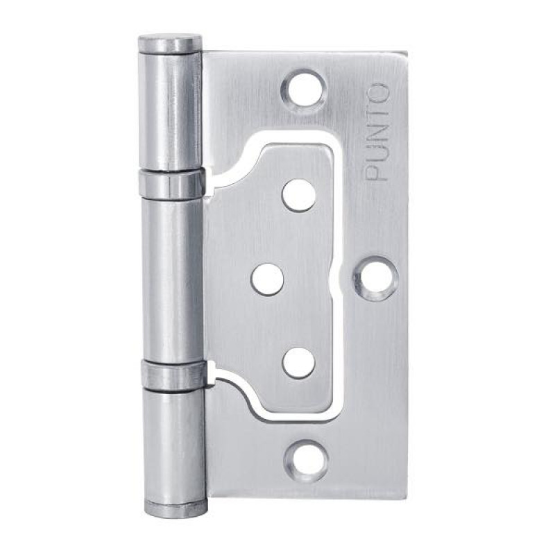 PUNTO - Петля Punto (Пунто) универсальная без врезки IN3200W SC (200-2B 75x2,5) мат. хром
