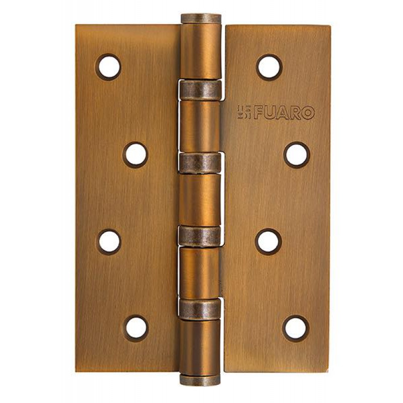 FUARO - Петля Fuaro (Фуаро) универсальная IN4400U-BL CF (4BB/BL 100x75x2,5) кофе БЛИСТЕР