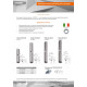 FUARO - Приварная петля Fuaro Т1254/140х20x25 мм с подшипником