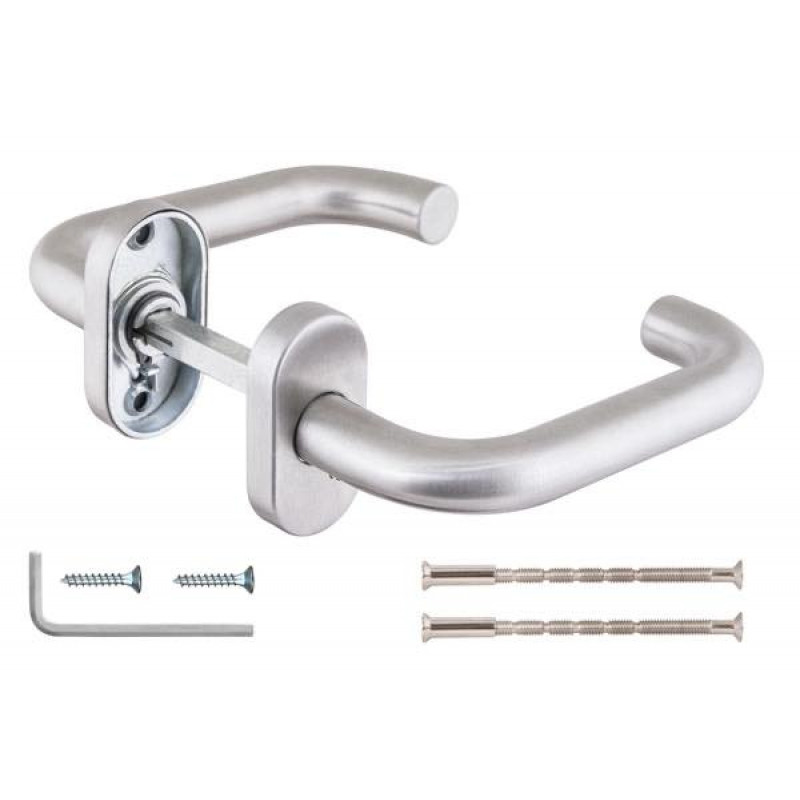 FUARO - Ручка Fuaro (Фуаро) раздельная R.DSS304-0203P/19 (DSS-0203P/19) INOX 304