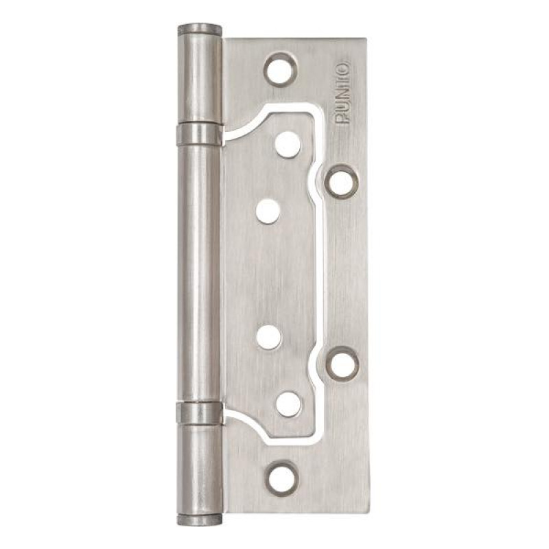 PUNTO - Петля Punto (Пунто) универсальная без врезки IN5200W-HD PN (200-2B/HD 125x2,5) мат. никель