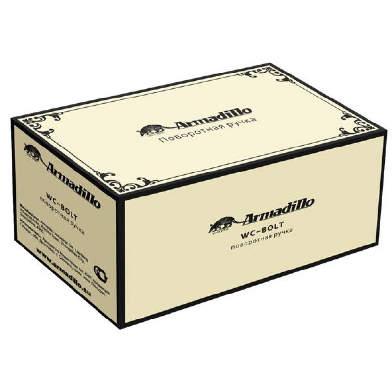 ARMADILLO - Ручка Armadillo (Армадилло) поворотная WC-BOLT BK6/CL-CP-8 Хром