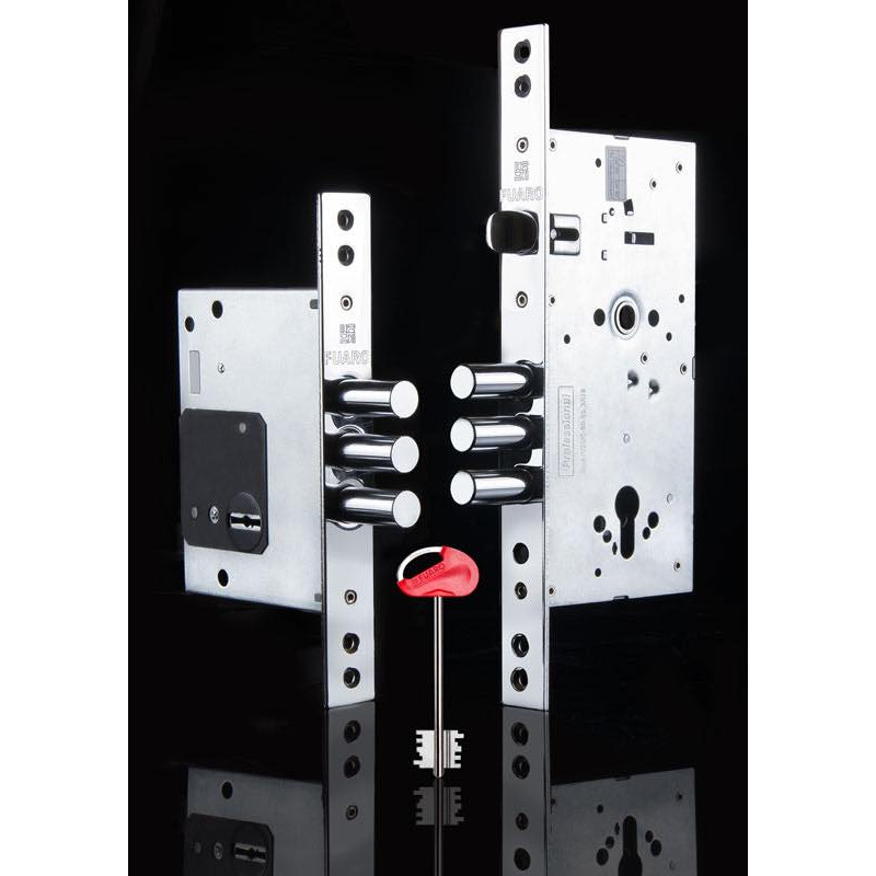 FUARO - Замок Fuaro (Фуаро) врезной сувальдный MDV25/S-60.00.3R16 4key