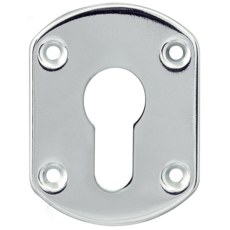 PUNTO - Декоративная Punto (Пунто) накладка ESC031/C-SS (нержавейка) на цилиндр (1 шт.) тех.упак.