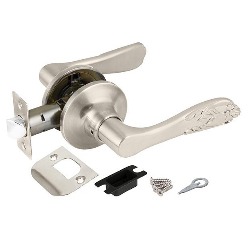 PUNTO - Ручка Punto (Пунто) защелка DK633 SN-PS (6033 SN-P) (без фик.) мат. никель