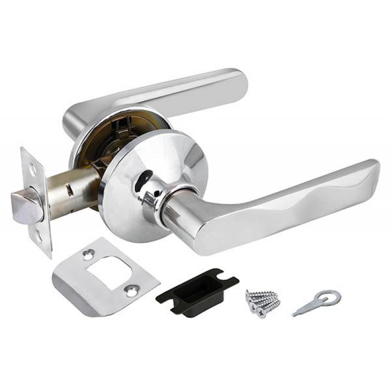 FUARO - Ручка Fuaro (Фуаро) защелка DK624/BL CP-PS (624/BL CP-P) (без фик.) хром