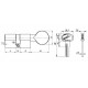 FUARO - Цилиндровый Fuaro (Фуаро) механизм (D-PRO502/120) D-PRO5002Knob120(55+10+55) CP хром 5Key