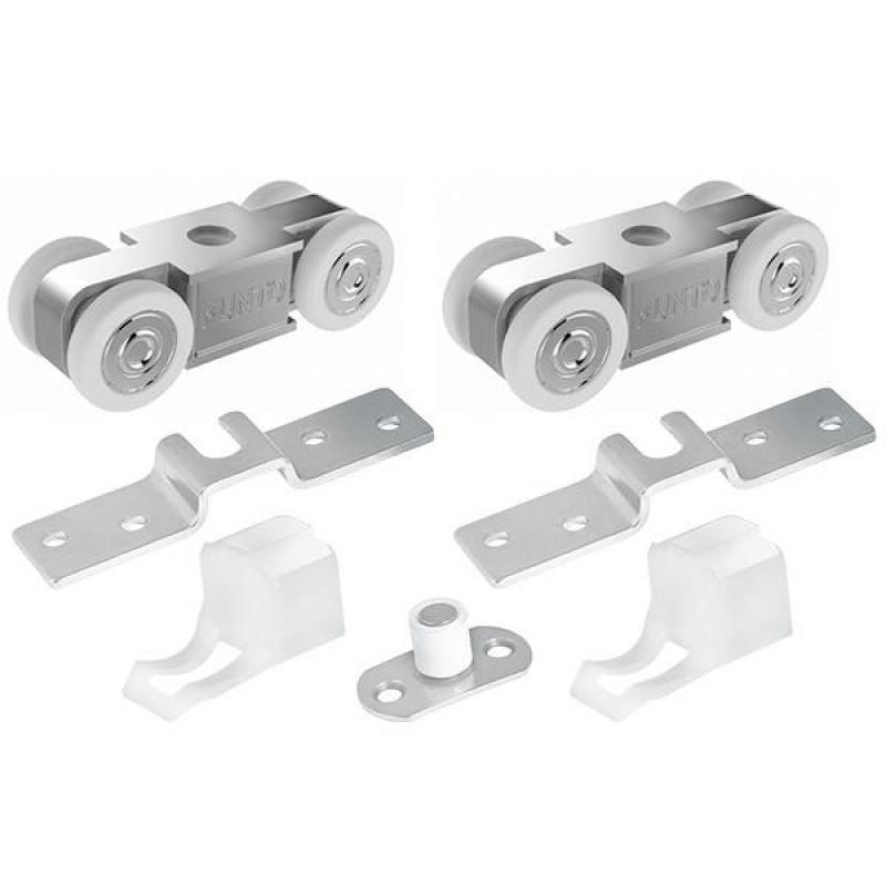 PUNTO - Комплект роликов Punto (Пунто) для раздвижных дверей SLD.SoftLine.SET.rollers/55-4 (Soft LINE 55/4)
