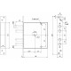 МЕТТЭМ - Замок Mettem (Меттэм) врезной сувальдный ЗВ8 141.0.0, 5 кл.