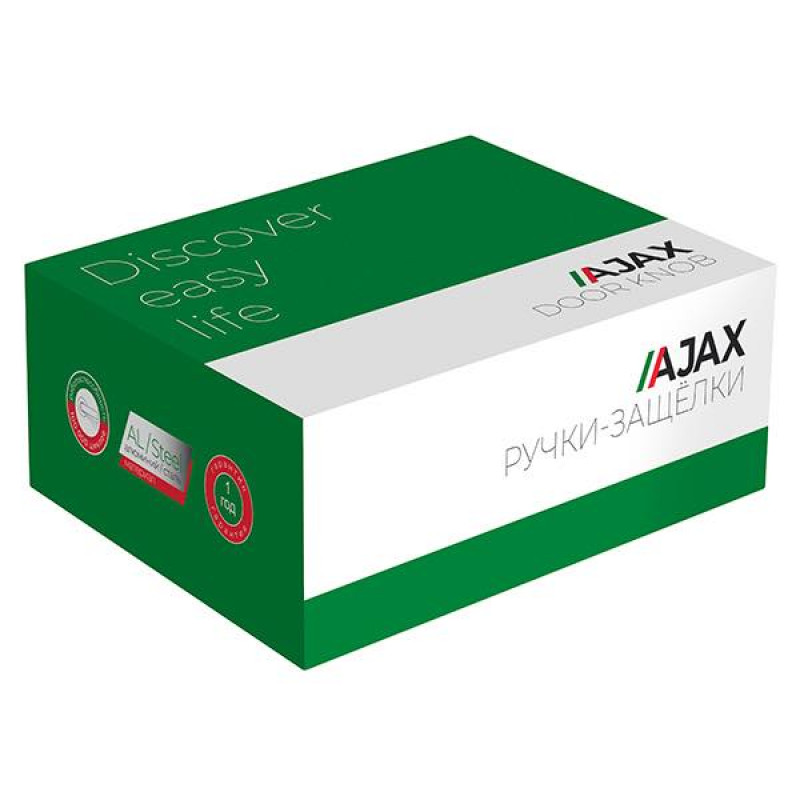 AJAX - Ручка Ajax (Аякс) защелка DK610 PB-PS (6010 PB-P) (без фик.) золото
