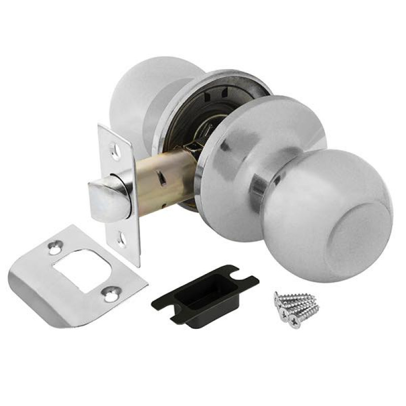 AJAX - Ручка Ajax (Аякс) защелка DK682 CP-PS (6082 CP-P) (без фик.) хром