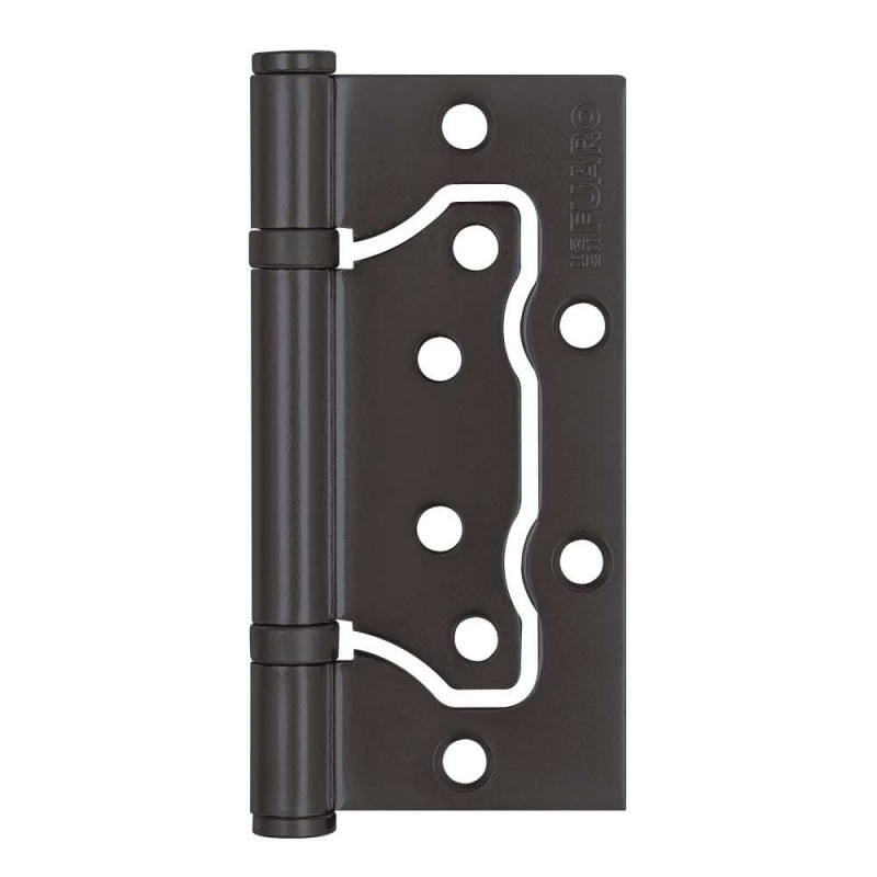 FUARO - Петля Fuaro (Фуаро) универсальная без врезки IN4500W-BL GR (500-2BB/BL 100x2,5) графит БЛИСТЕР