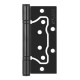 FUARO - Петля Fuaro (Фуаро) универсальная без врезки IN4500W-BL BL (500-2BB/BL 100x2,5) черный матовый БЛИСТЕР
