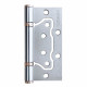 FUARO - Петля Fuaro (Фуаро) универсальная без врезки IN4500W-BL WP (500-2BB/BL 100x2,5) белый жемчуг БЛИСТЕР