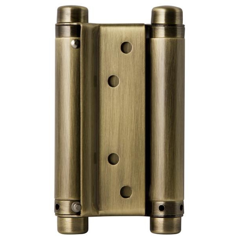 ARMADILLO - Петля Armadillo (Армадилло) пружинная двусторонняя BH586SS AB (5DSS) бронза TECH