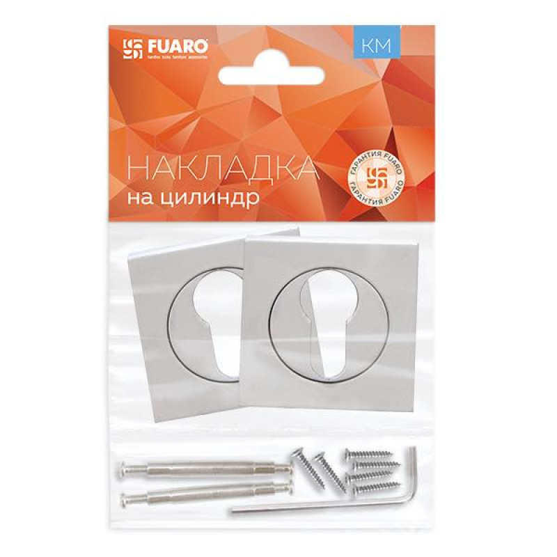 FUARO - Накладка Fuaro (Фуаро) под цилиндр ET.K.KM52 (ET KM) WH-19 белый