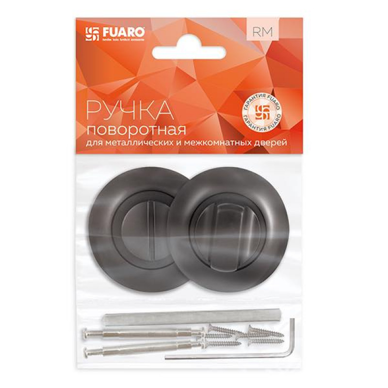 FUARO - Ручка Fuaro (Фуаро) поворотная BK6.R.RM54 (BK6 RM) BL-24 черный