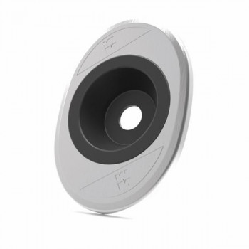 Накладка Mottura (Моттура) на замок 3D KEY, наружная 95.504B0 /глубина 10 (Мат. хром), 1 шт