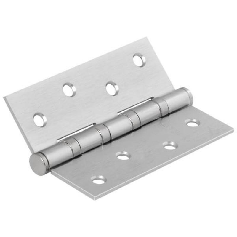 FUARO - Петля Fuaro (Фуаро) универсальная IN4400U SSC (4BB 100x75x2,5) сатинированный хром