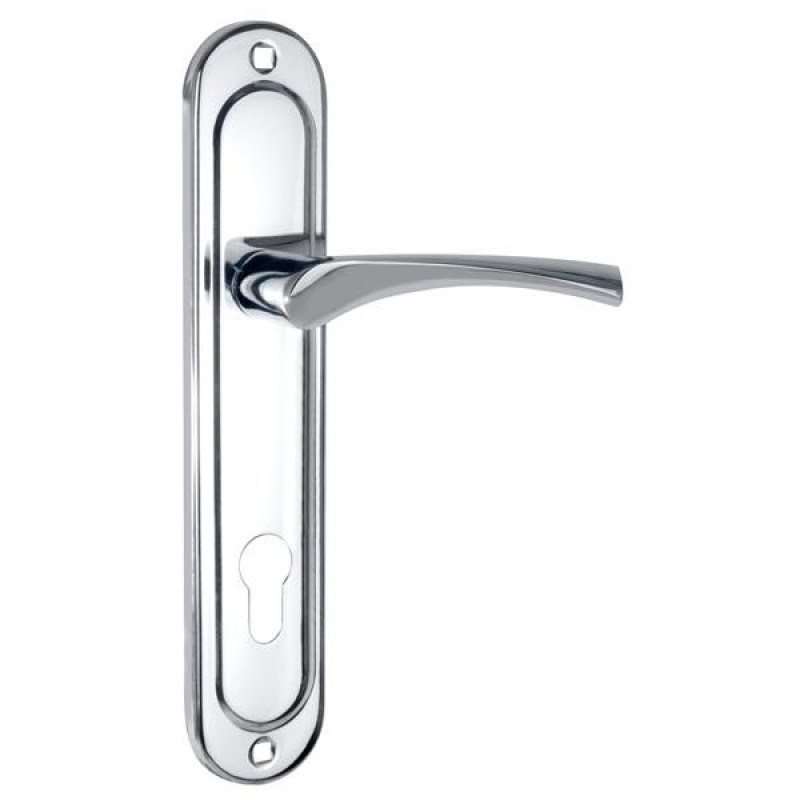 PUNTO - Ручка Punto (Пунто) на планке HANDLE90.CRONA.18-85 (P90 8518 CRONA) СP хром
