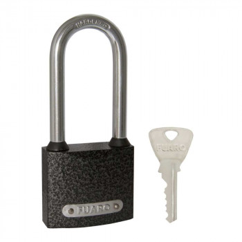 Замок Fuaro (Фуаро) навесной PL-UNI-0150-L (PL-01-50-L) 3key англ. /коробка
