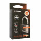 FUARO - Замок Fuaro (Фуаро) навесной PL-UNI-0163 (PL-01-63) 3key англ. /коробка