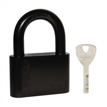 Замок Fuaro (Фуаро) навесной PL-WEATHER-1560 Black 4 fin key ( PL-15-60) диск. /блистер