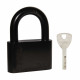 FUARO - Замок Fuaro (Фуаро) навесной PL-WEATHER-1560 Black 4 fin key ( PL-15-60) диск. /блистер