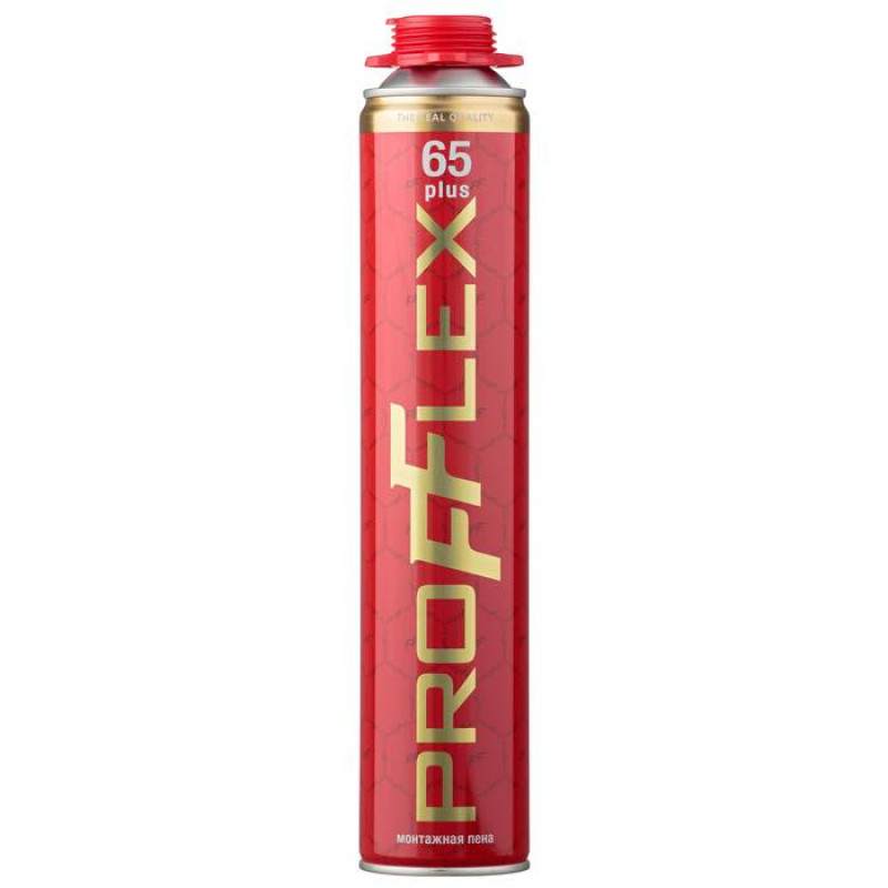 PROFFLEX - Пена монтажная PROFFLEX PRO RED Plus 65л летняя
