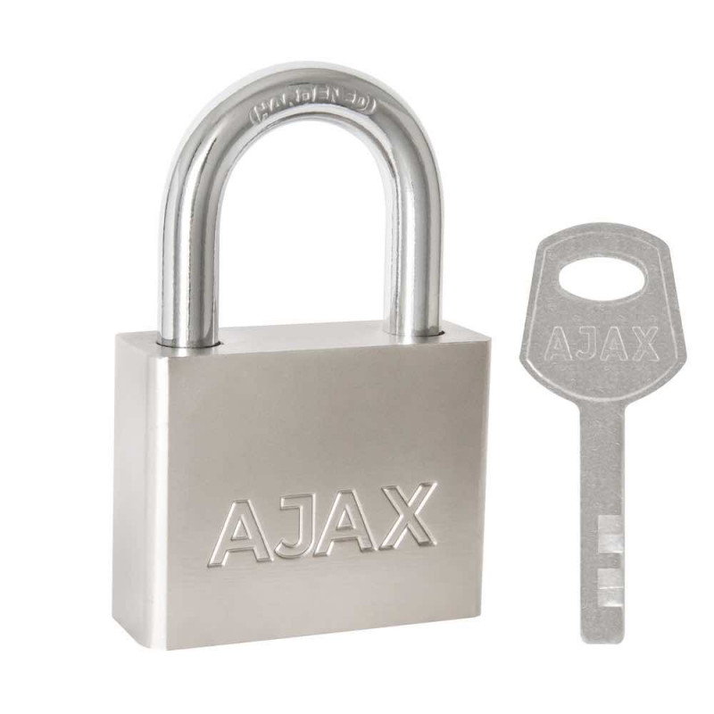 AJAX - Замок Ajax (Аякс) навесной PD-3060 (PD-30-60) 3 fin key /блистер