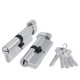 FUARO - Цилиндровый Fuaro (Фуаро) механизм (200 ZM/90) 2000ZMKnob90(35+10+45) CP хром 5Key с вертушкой