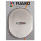 FUARO - Декоративная Fuaro (Фуаро) накладка ESC 476 (90х65) SN матовый никель на сувальдный замок с шторкой