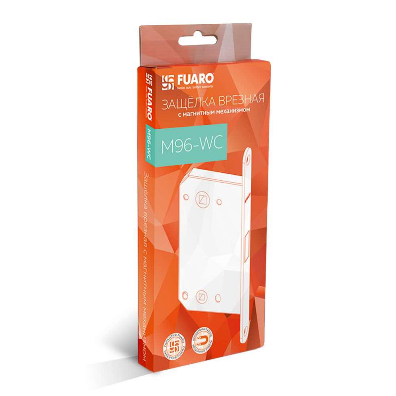 FUARO - Защелка Fuaro (Фуаро) врезная MAGNM96WC-50 (M96WC-50) WH белый