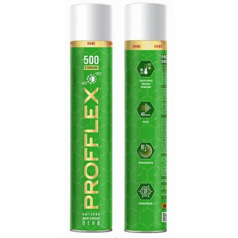 PROFFLEX - Бытовая монтажная пена PROFFLEX HOME 500 STANDARD универсальная