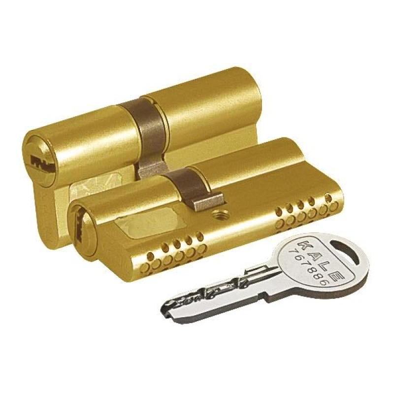 KALEKILIT - Цилиндровый Kale kilit (Кале килит) механизм 164 OBS SNE/80 (30+10+40) mm латунь 5 кл. new