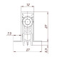 ARMADILLO - Автоматический Armadillo (Армадилло) порог EASY BLOCK F/1020