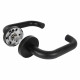 FUARO - Ручка Fuaro (Фуаро) раздельная R.DSS201-0203/19 (DSS-0203/19) INOX 201 black