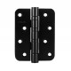 FUARO - Петля Fuaro (Фуаро) из нержавейки универсальная IN4400U-R10 INOX black (4BB-R10 102х76х3) NoLogo
